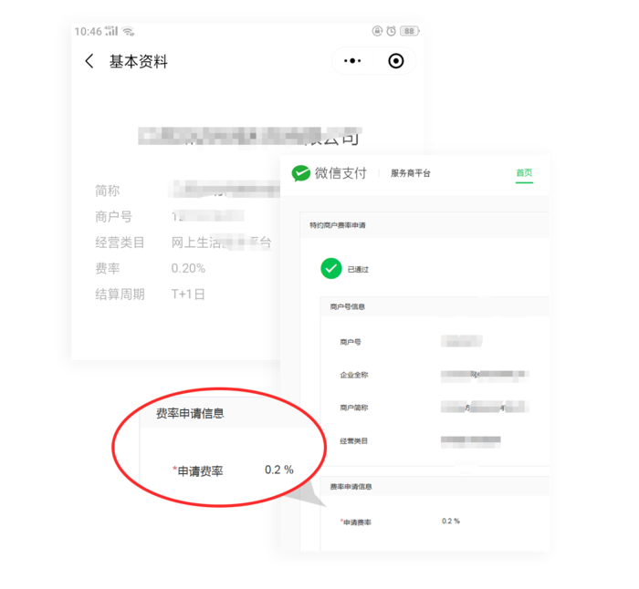 微信支付服务商开通 千分之二费率